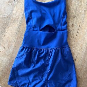 Free People Blue Jumpsuit